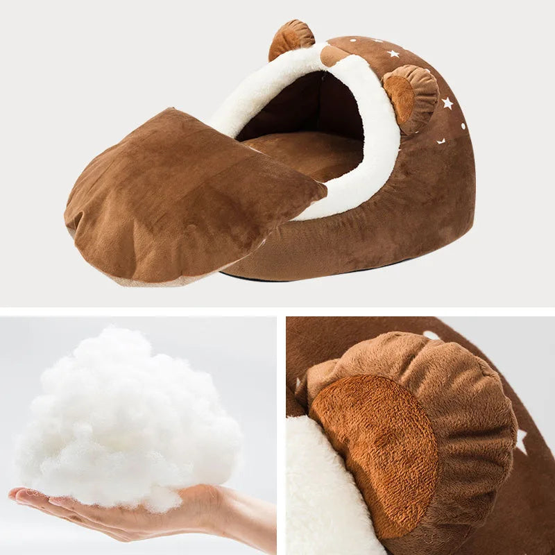 Maison pliable pour animaux de compagnie