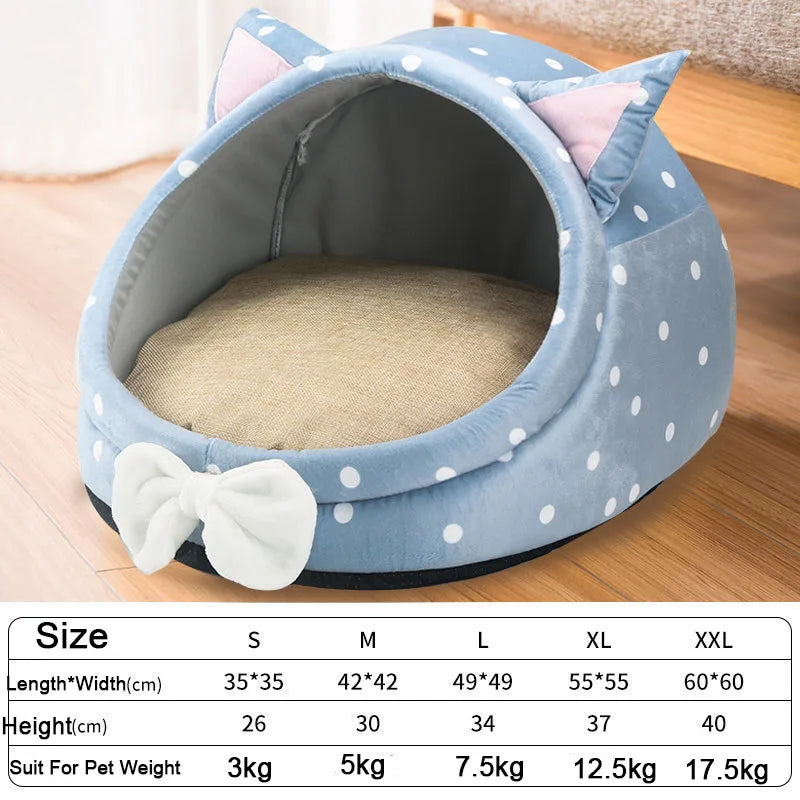 Maison pliable pour animaux de compagnie