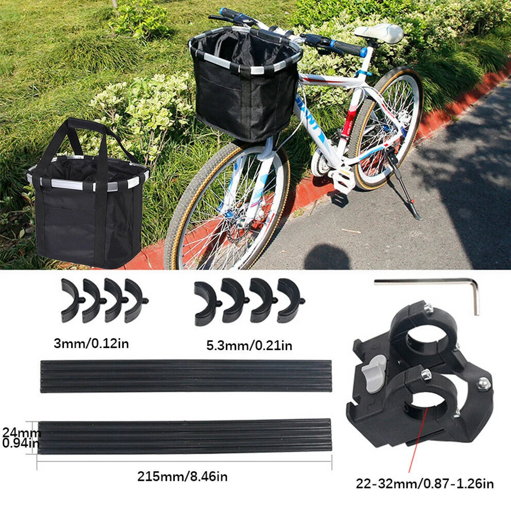 Panier de vélo pour animal de compagnie, pochette de transport 2 en 1
