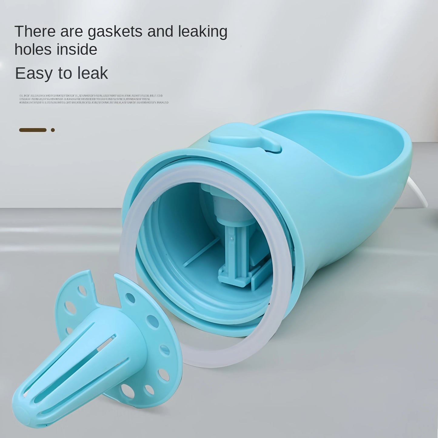 Bouteille d'eau Portable avec stockage de nourriture et d'eau pour animaux de compagnie