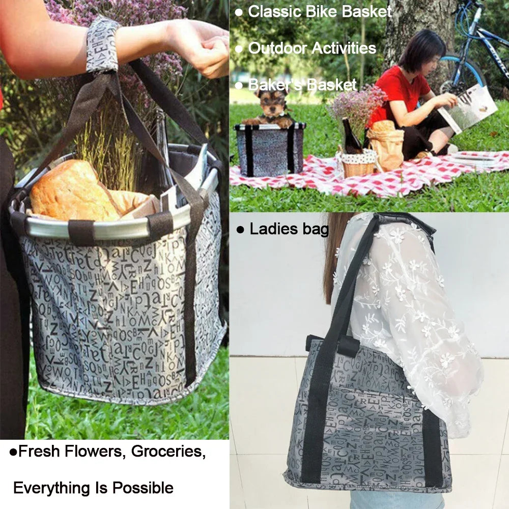 Panier de vélo pour animal de compagnie, pochette de transport 2 en 1