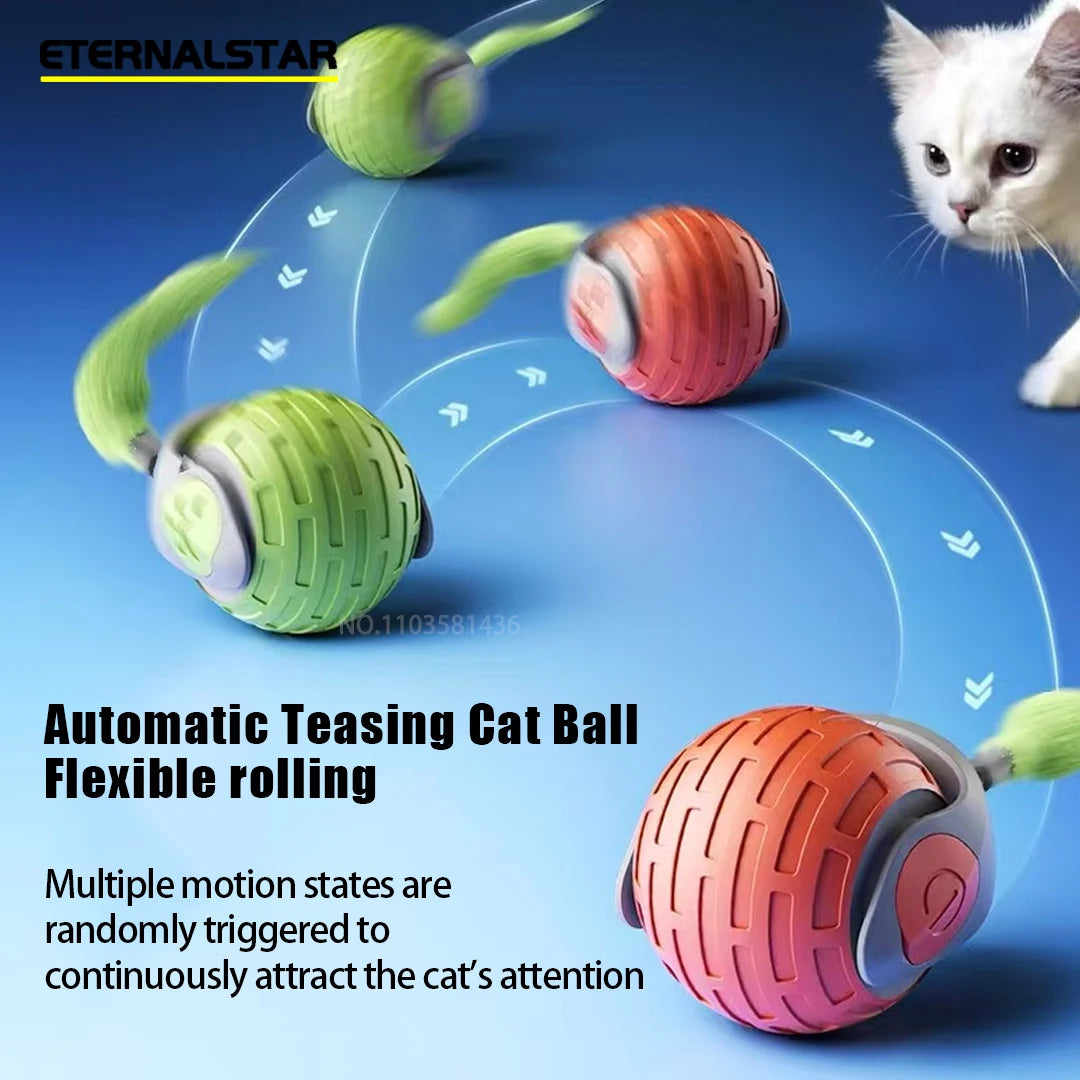 Nouvelle balle interactive rechargeable pour animaux de compagnie