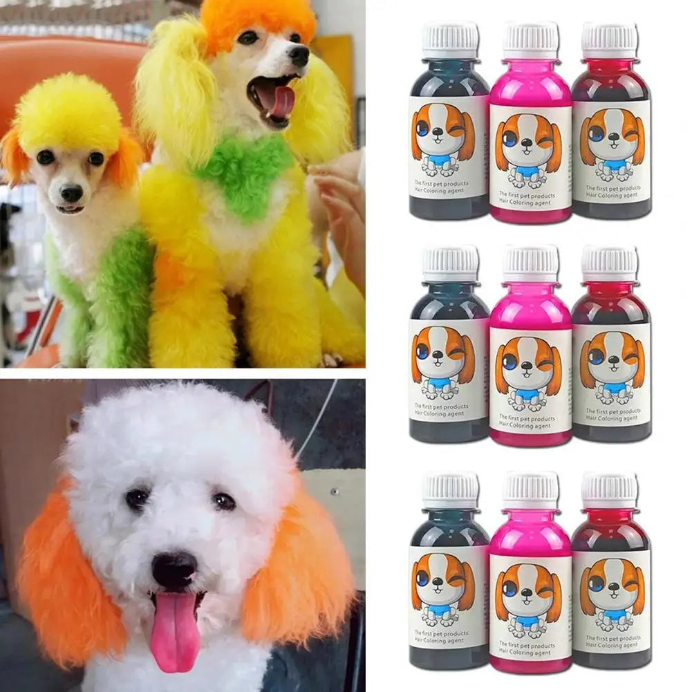 Crème de teinture pour animaux de compagnie