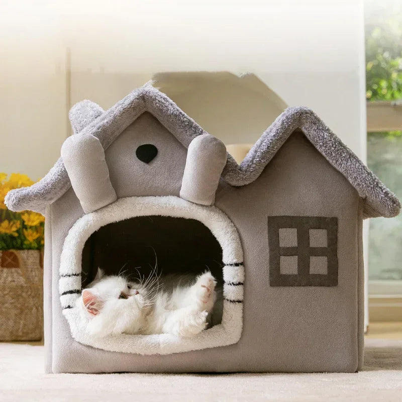 Niche pliable pour chats