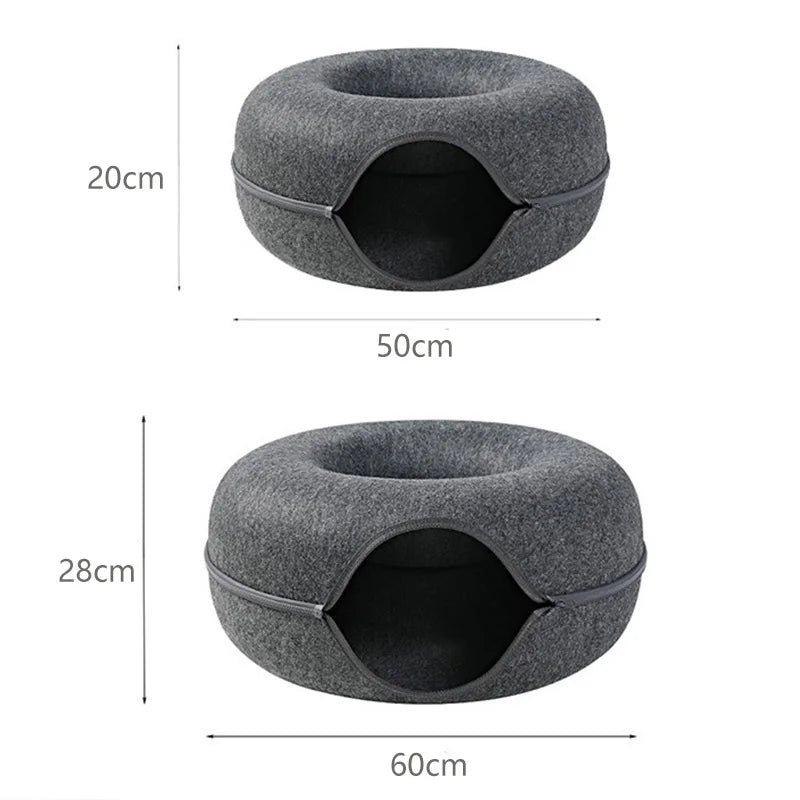 Lit beignet pour animaux de compagnie