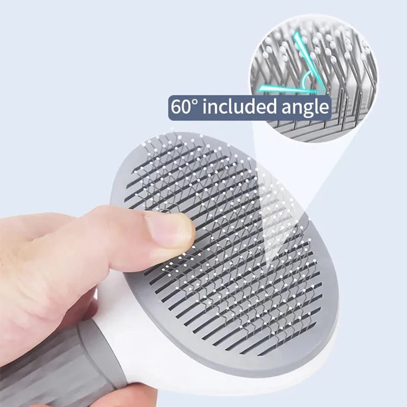 Brosse pour enlever les poils d'animaux