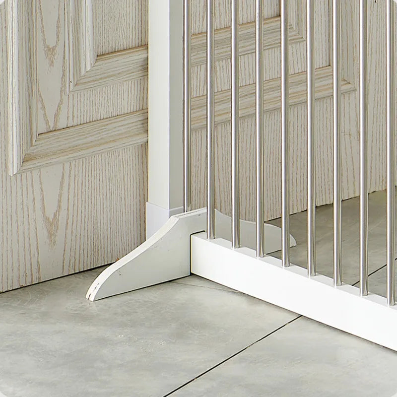 Barrière de séparation pliable pour chien – Design moderne, sans perçage, idéale pour une utilisation intérieure en toute sécurité