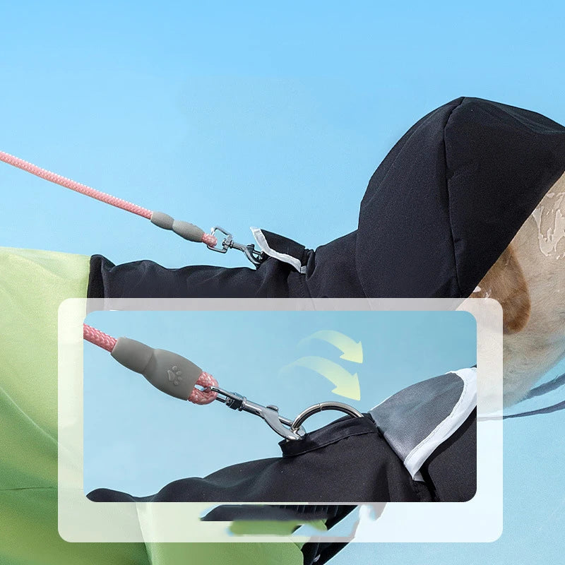 Manteau imperméable pour animaux de compagnie