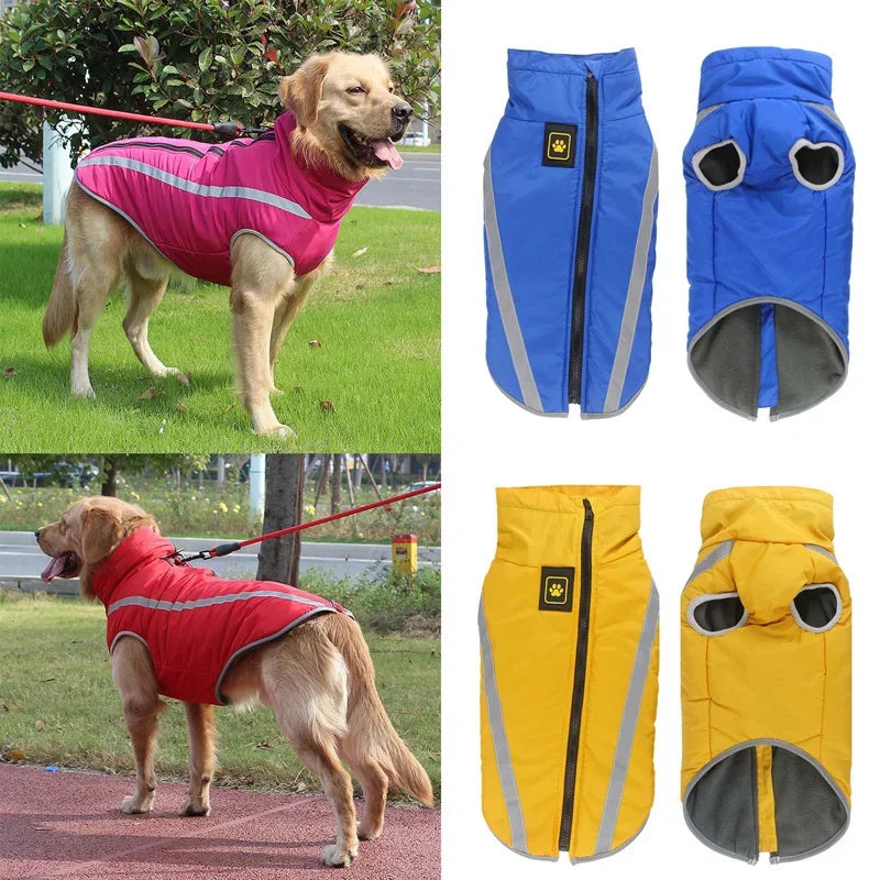 Vêtements imperméables pour grands chiens