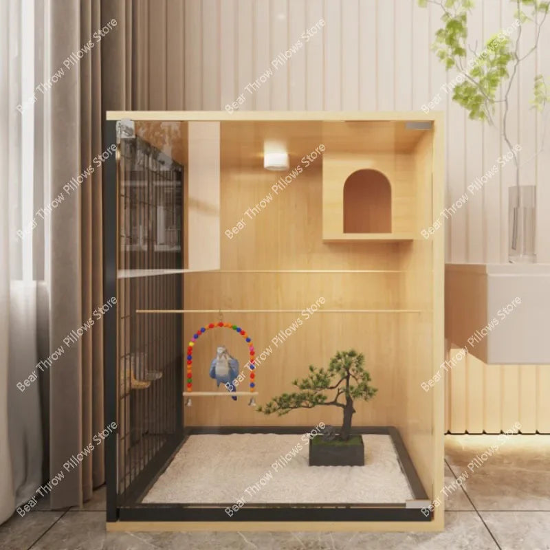 Nid d'oiseau avec support, hamacs pour oiseaux d'élevage, accessoires animaux de compagnie, Electrolux, canari, overd'Inde