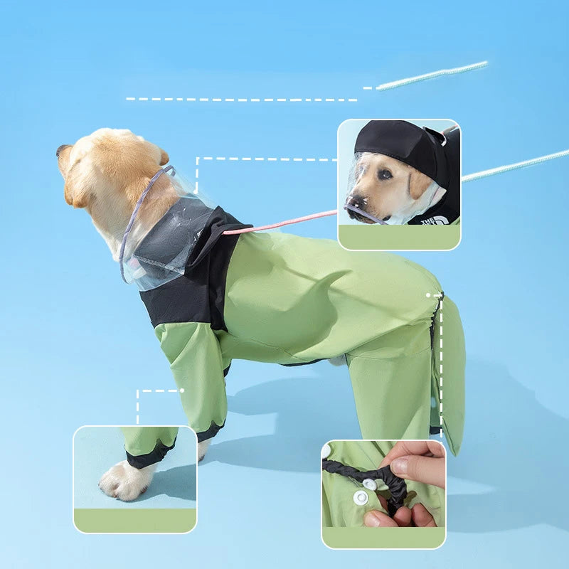 Manteau imperméable pour animaux de compagnie