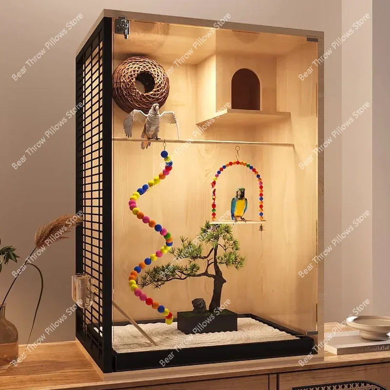 Nid d'oiseau avec support, hamacs pour oiseaux d'élevage, accessoires animaux de compagnie, Electrolux, canari, overd'Inde