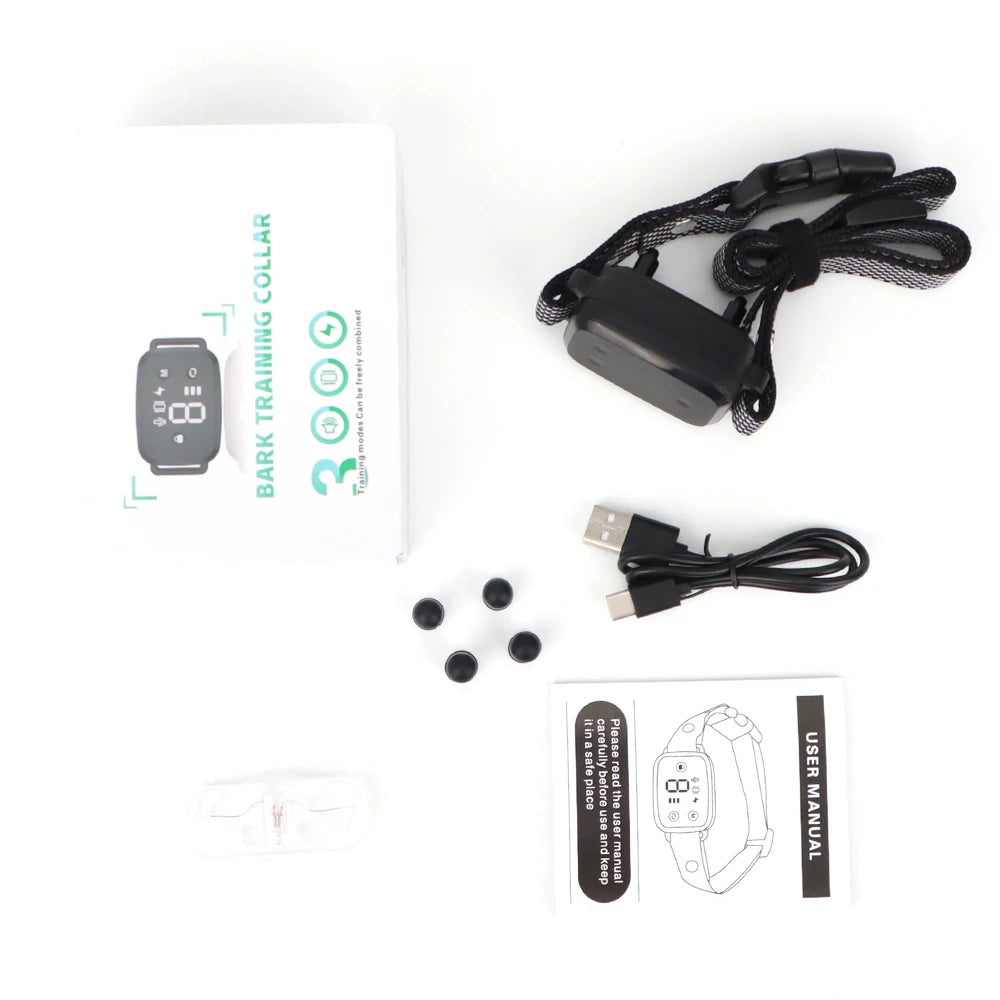 Collier Anti-aboiement automatique intelligent pour chien