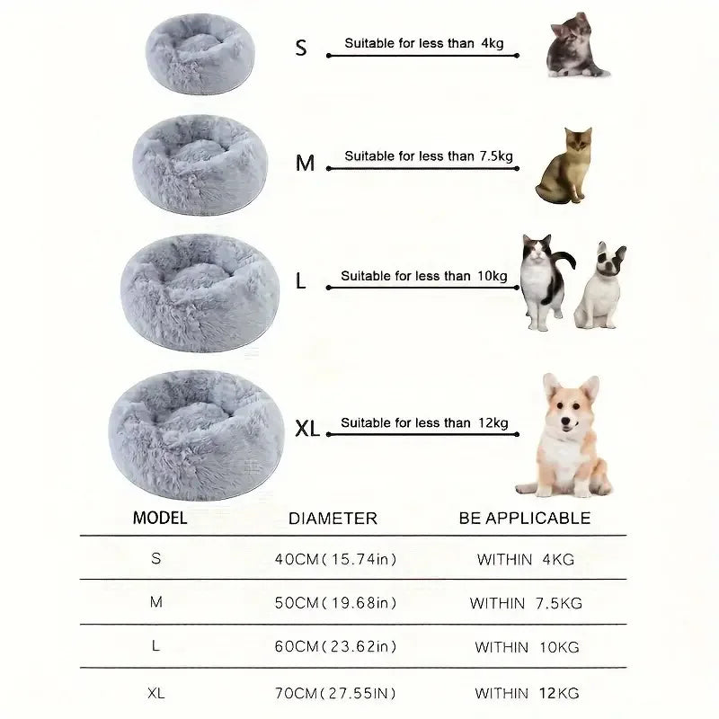 Nid rond pour animaux de compagnie