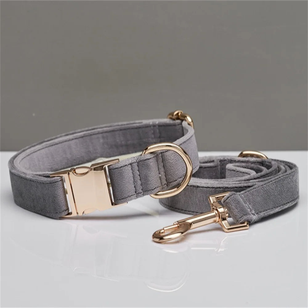 Collier Chien Personnalisé en Cuir – Gravure Nom & Téléphone | Boucle Métal Premium | Pour Petit, Moyen et Grand Chien
