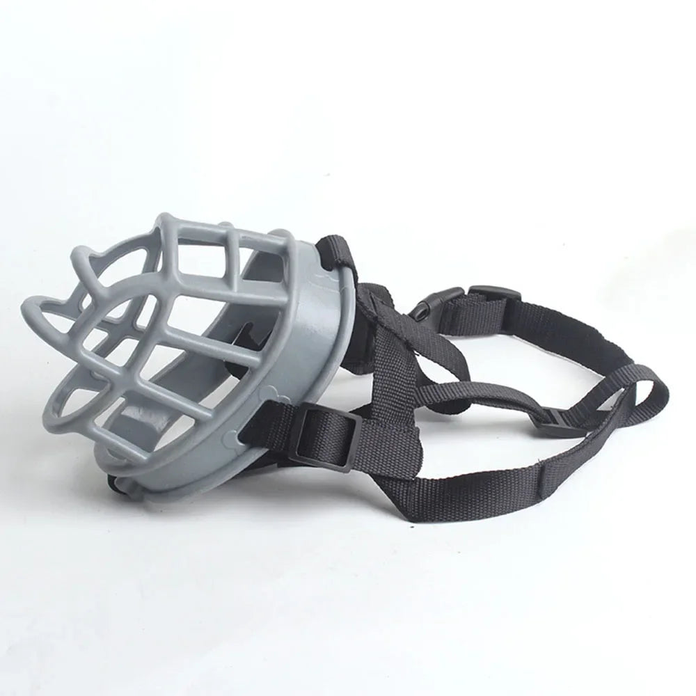 Muselière en silicone souple pour chien de compagnie