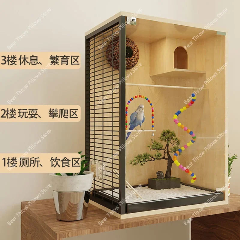 Nid d'oiseau avec support, hamacs pour oiseaux d'élevage, accessoires animaux de compagnie, Electrolux, canari, overd'Inde