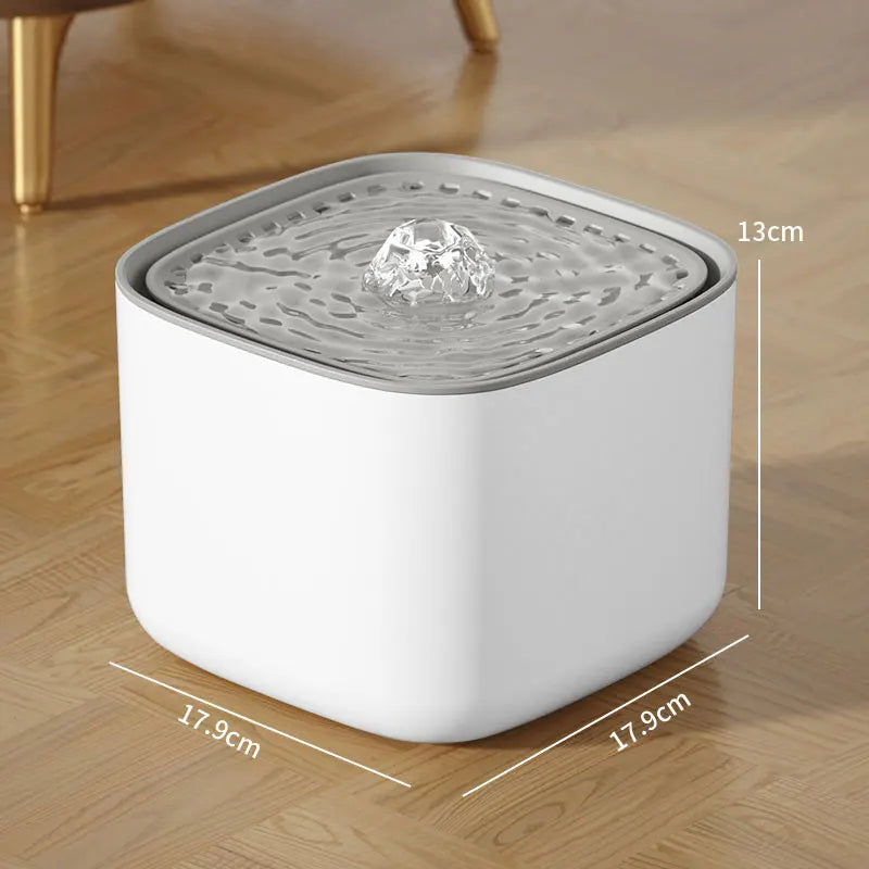 Fontaine à Eau Silencieuse pour Chat et Chien – 3 L