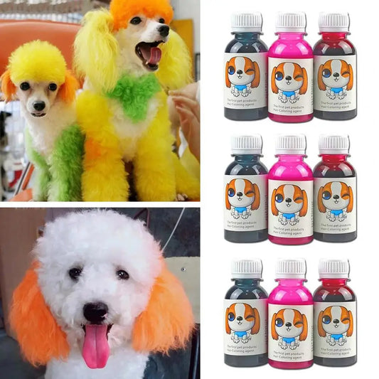 Crème de teinture pour animaux de compagnie