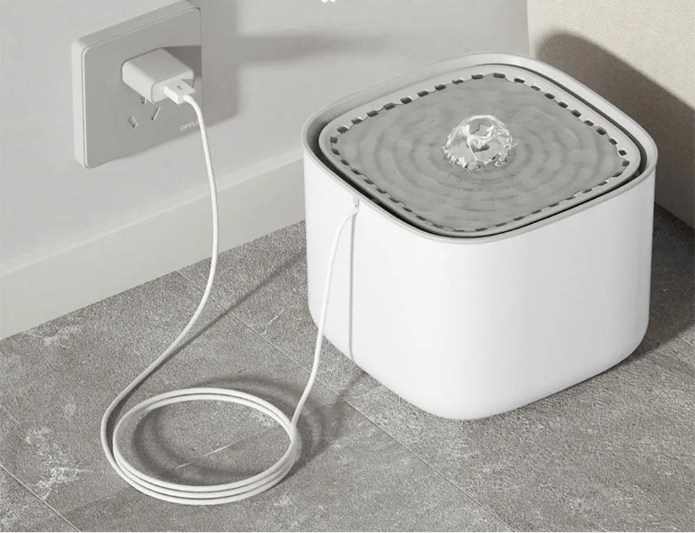 Fontaine à Eau Silencieuse pour Chat et Chien – 3 L