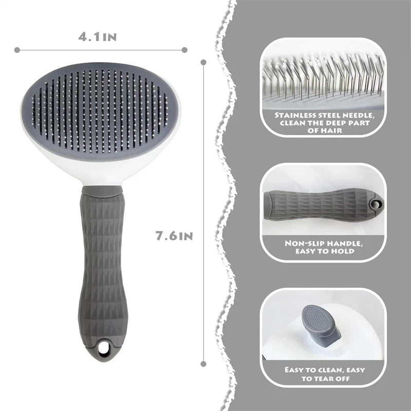 Brosse pour enlever les poils d'animaux