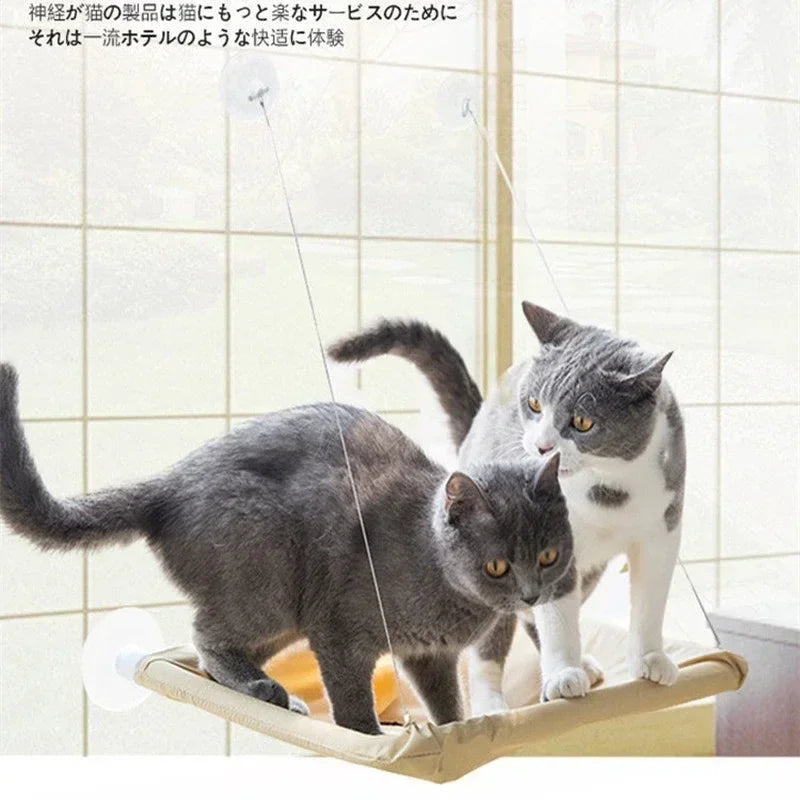Hamac pour Chat – Lit Suspendu Respirant & Confortable | 55×35cm | Jusqu’à 20kg