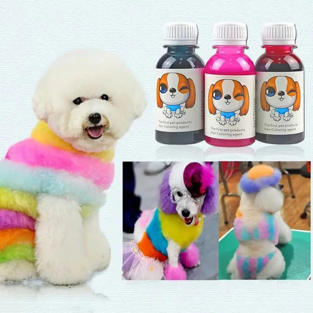 Crème de teinture pour animaux de compagnie