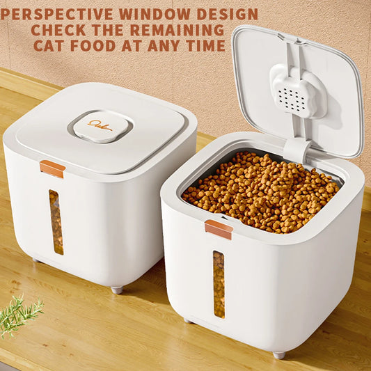 Baril de stockage de nourriture pour animaux de compagnie